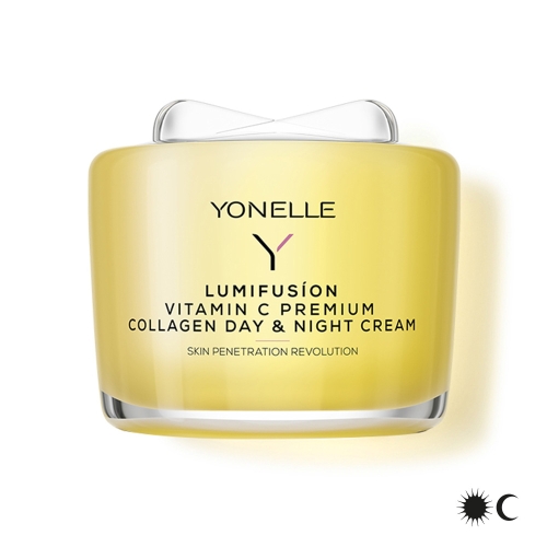 LUMIFUSÍON Vitamin C Premium Collagen Day & Night Cream